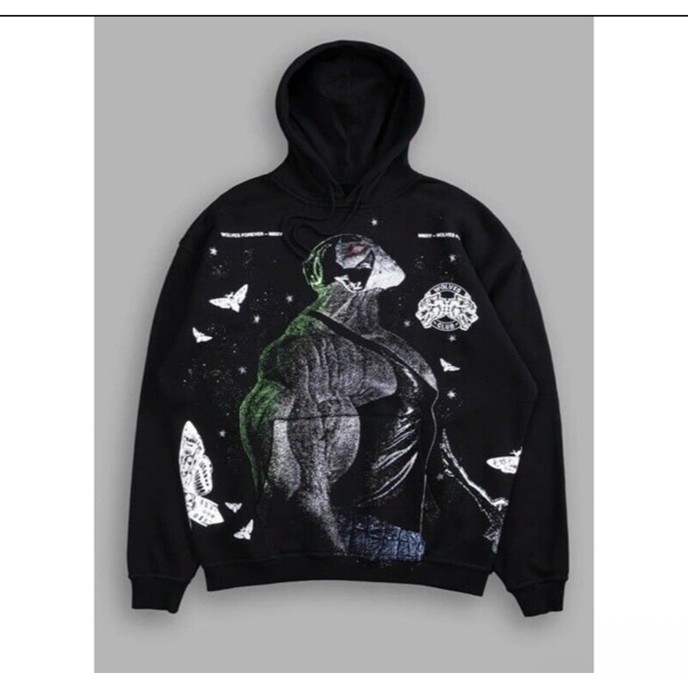Darc Sport Bane Side By Side Bishop  Hoodie Black Large RARE SOLD OUT Batman